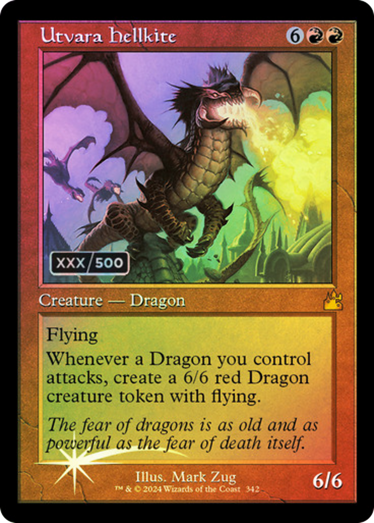 Utvara Hellkite (RVR-342) - Ravnica Remastered Foil