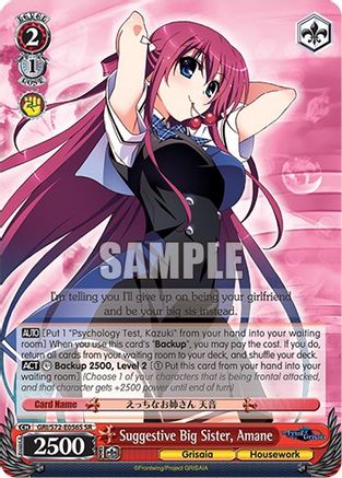 Suggestive Big Sister, Amane [The Fruit of Grisaia]