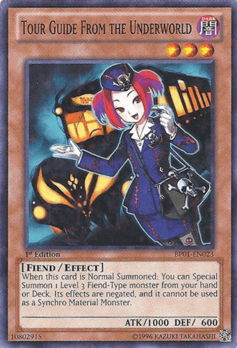 Tour Guide From the Underworld [BP01-EN023] Starfoil Rare - Josh's Cards