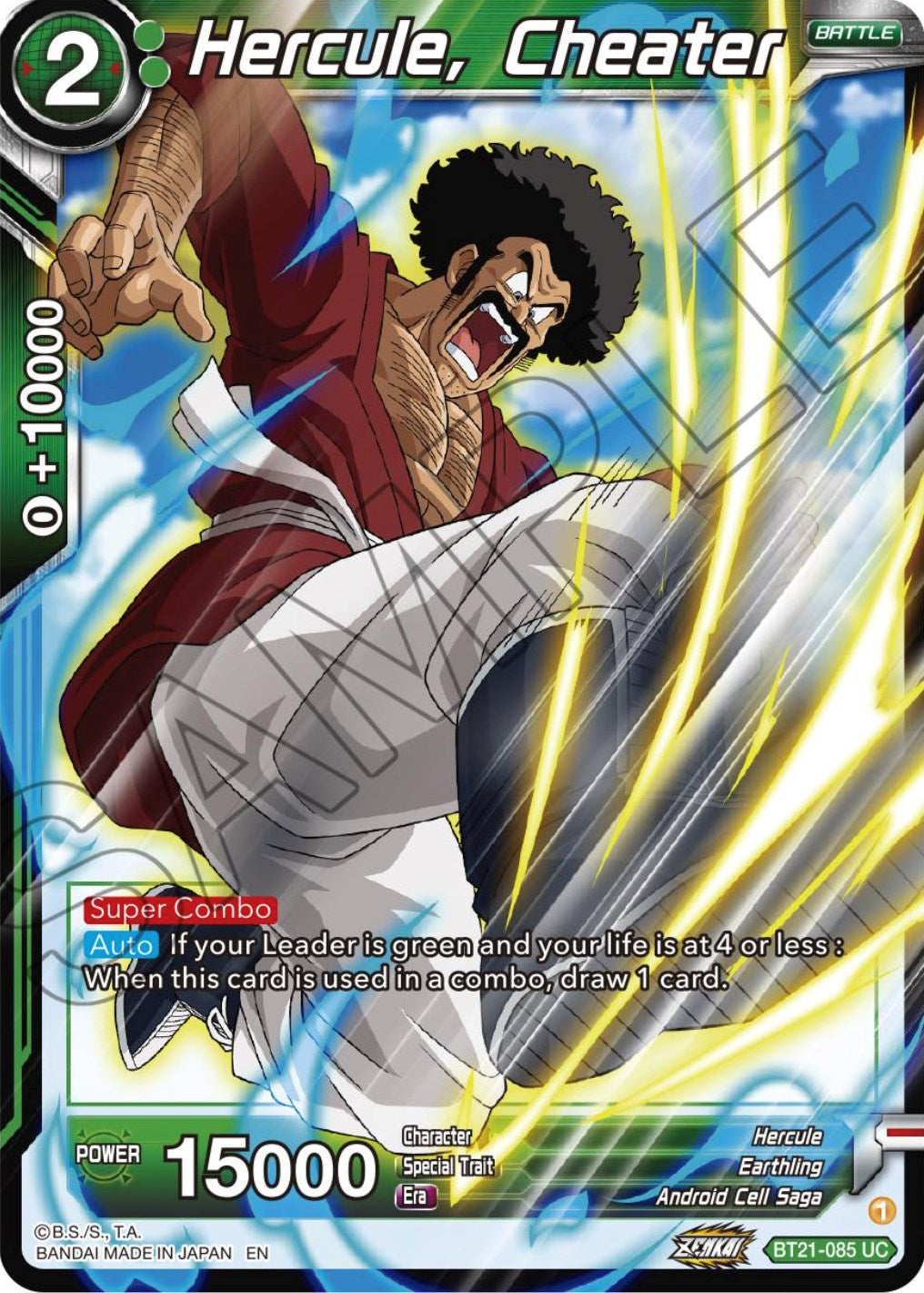 Hercule, Cheater (BT21-085) [Wild Resurgence] Parallel Foil