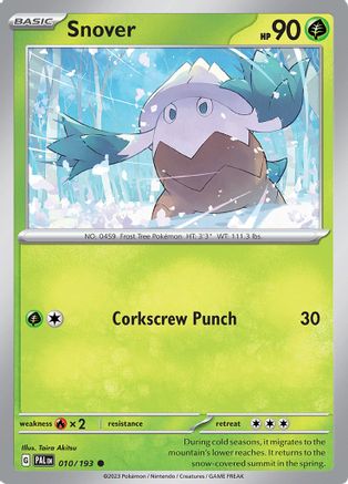 Snover [10] (SV02: Paldea Evolved)