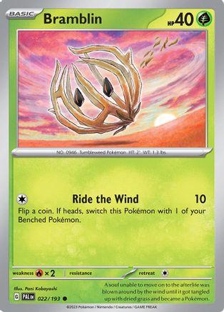 Bramblin 022/193 - SV02 Paldea Evolved