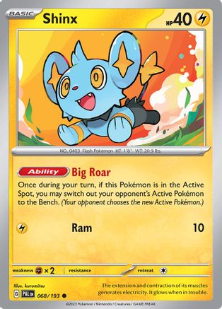 Shinx [68] (SV02: Paldea Evolved)