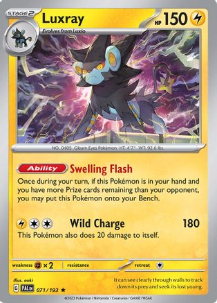 Luxray [71] (SV02: Paldea Evolved)