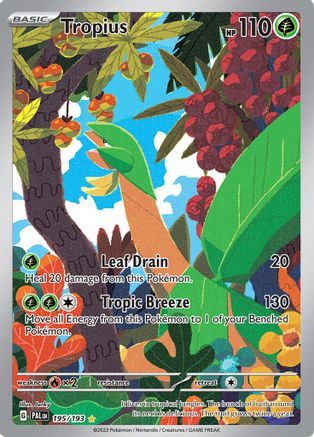 Tropius [195] (SV02: Paldea Evolved) Holofoil