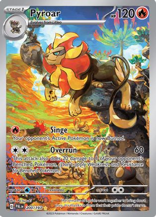 Pyroar [200] (SV02: Paldea Evolved) Holofoil