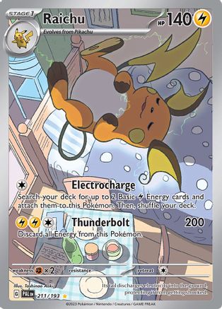 Raichu 211/193 - SV02 Paldea Evolved Holofoil