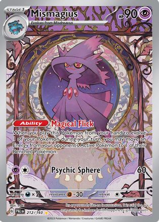 Mismagius [212] (SV02: Paldea Evolved) Holofoil