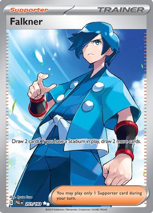 Falkner [251] (SV02: Paldea Evolved) Holofoil