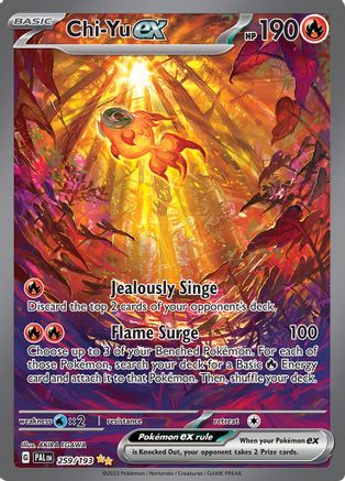 Chi-Yu ex 259/193 - SV02 Paldea Evolved Holofoil