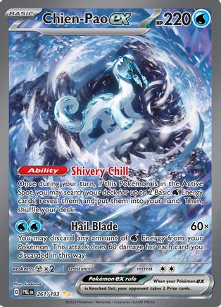 Chien-Pao ex [261] (SV02: Paldea Evolved) Holofoil