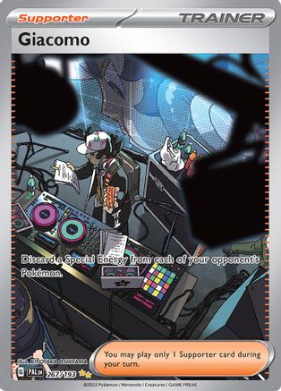 Giacomo 267/193 - SV02 Paldea Evolved Holofoil