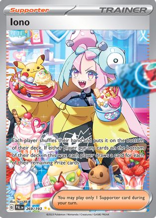 Iono 269/193 - SV02 Paldea Evolved Holofoil