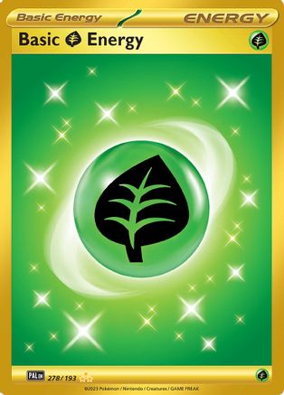Basic Grass Energy 278/193 - SV02 Paldea Evolved Holofoil