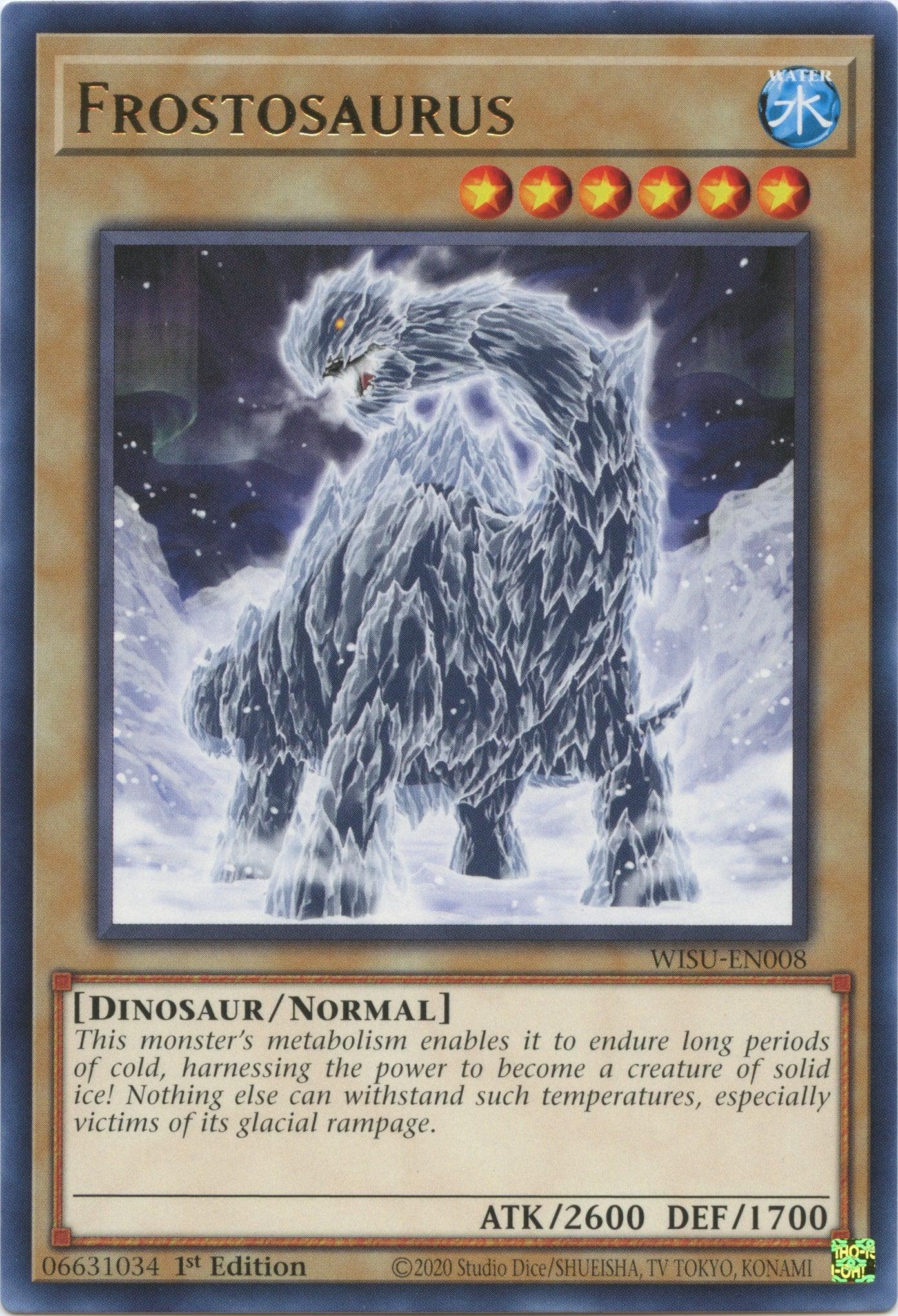 Frostosaurus [WISU-EN008] Rare - Josh's Cards