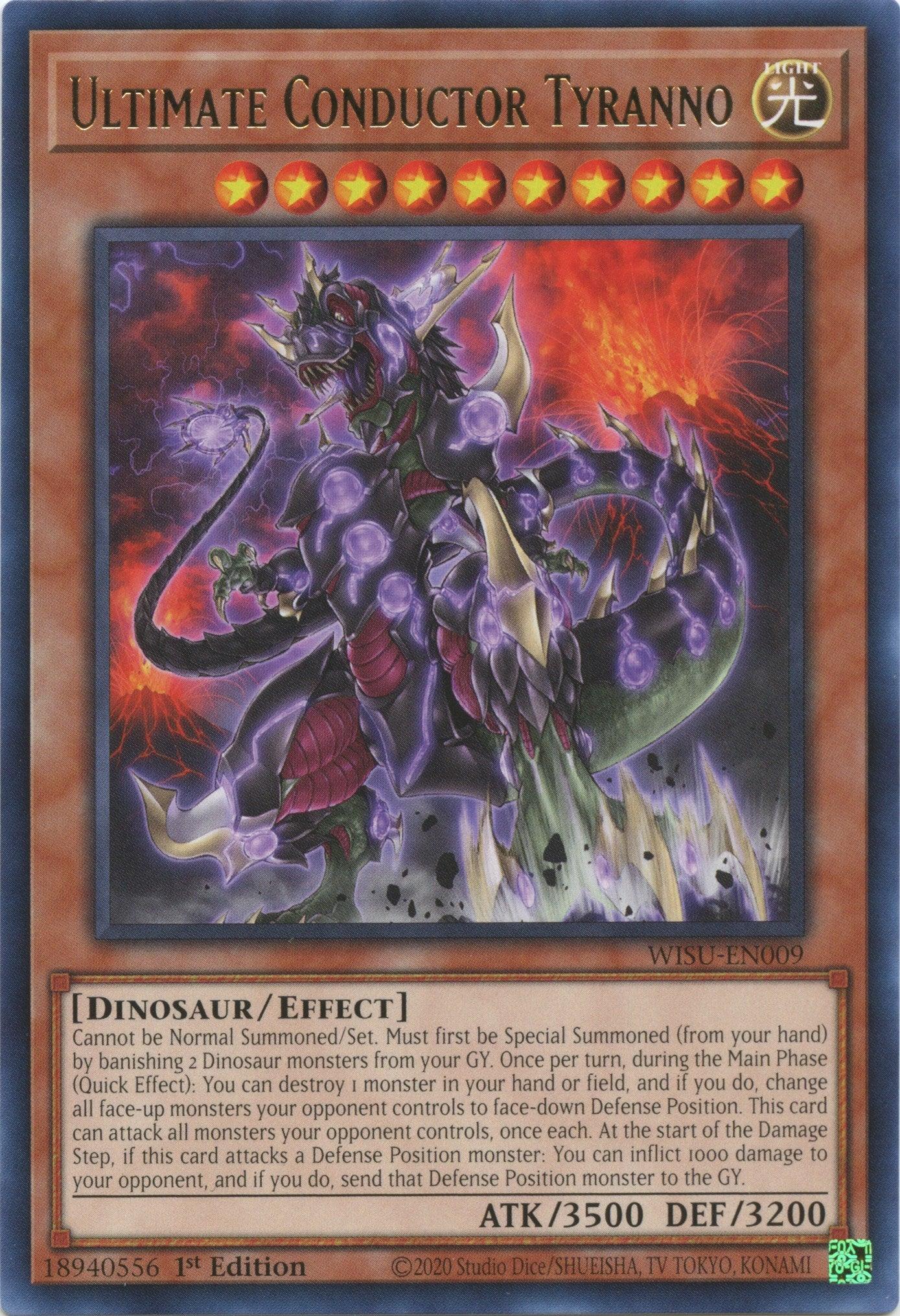 Ultimate Conductor Tyranno [WISU-EN009] Rare - Josh's Cards
