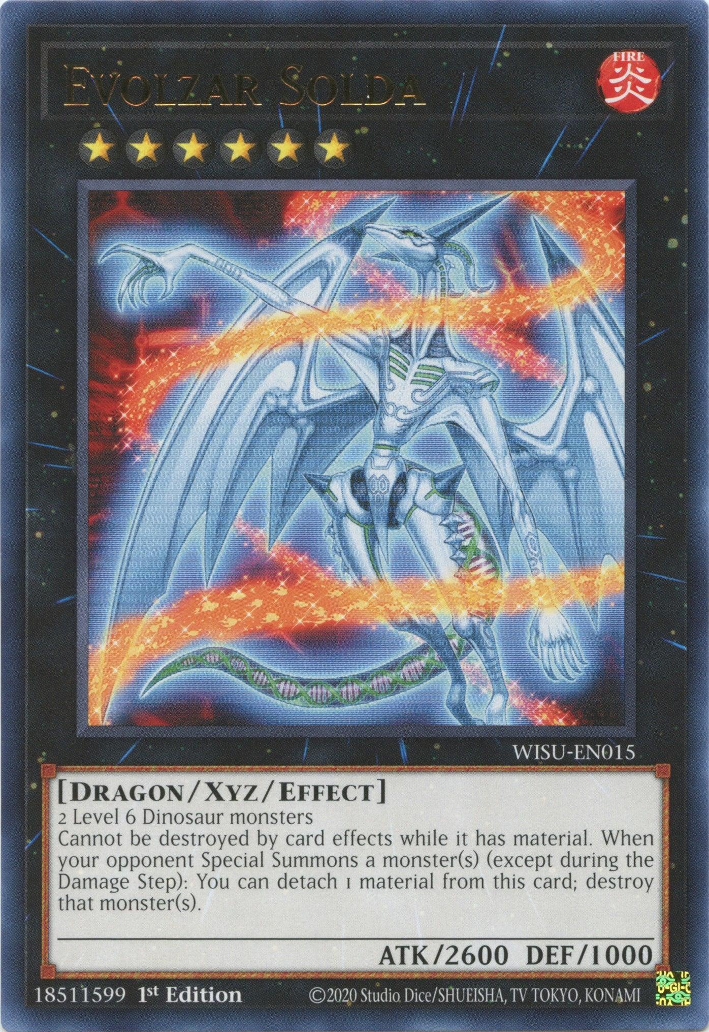 Evolzar Solda [WISU-EN015] Rare - Josh's Cards