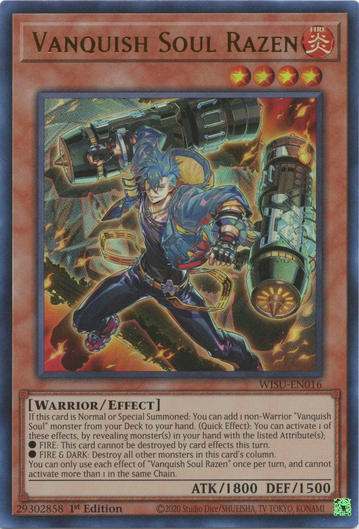 Vanquish Soul Razen [WISU-EN016] Ultra Rare - Josh's Cards