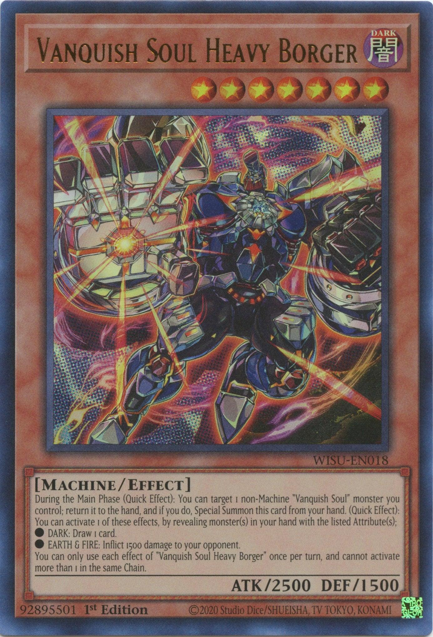 Vanquish Soul Heavy Borger [WISU-EN018] Ultra Rare - Josh's Cards