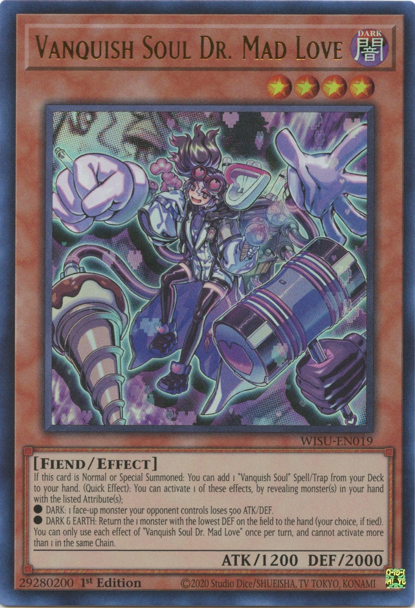 Vanquish Soul Dr. Mad Love [WISU-EN019] Ultra Rare - Josh's Cards