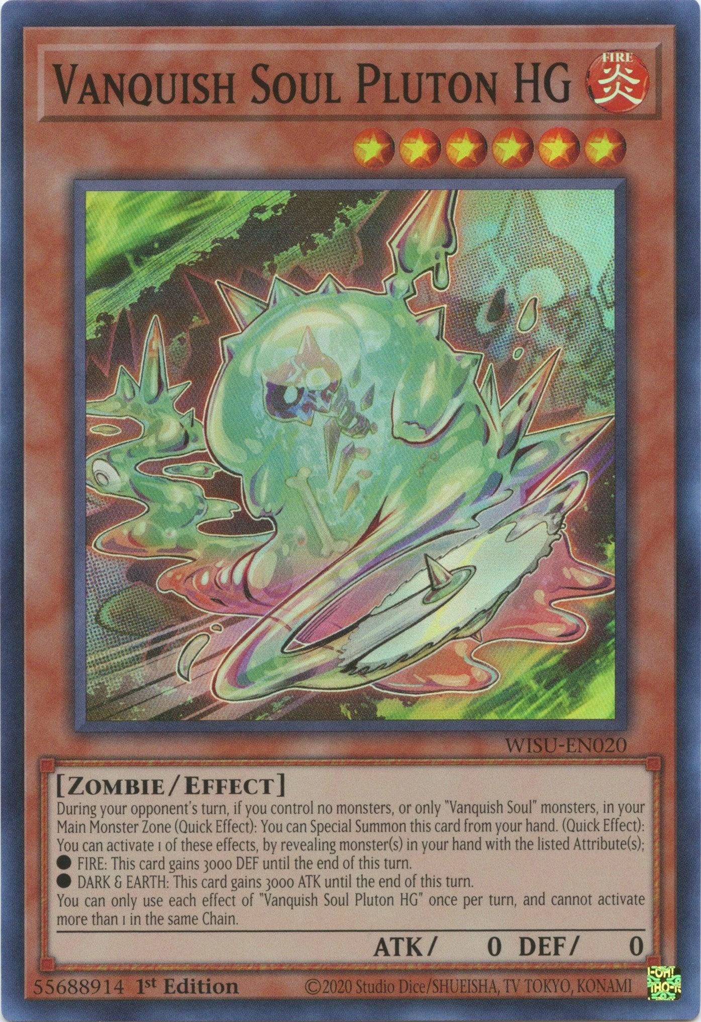 Vanquish Soul Pluton HG [WISU-EN020] Super Rare - Josh's Cards