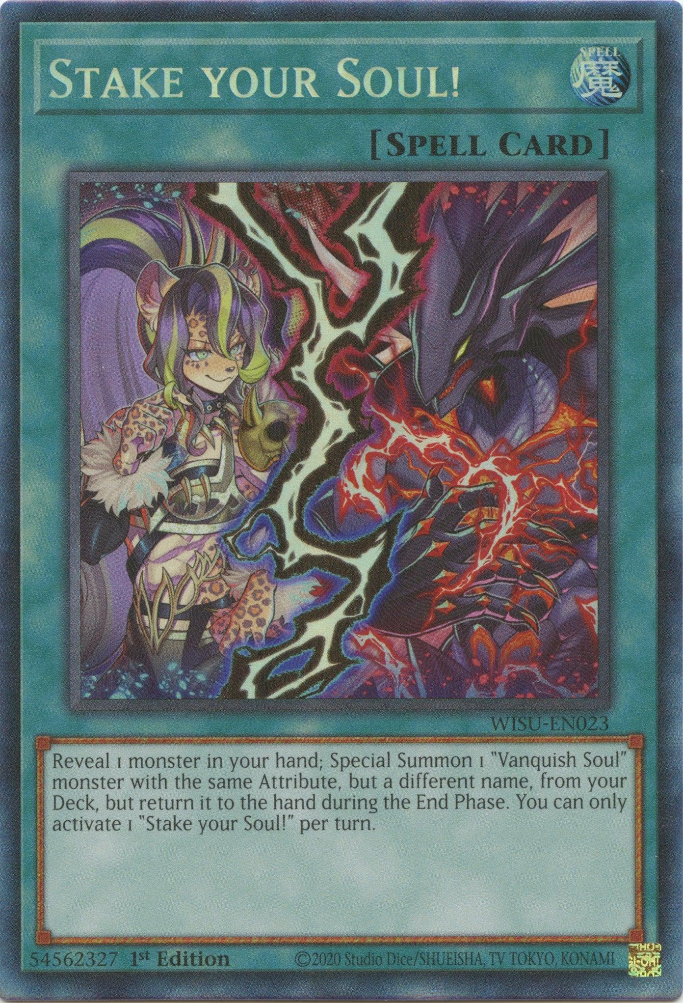 Stake your Soul! [WISU-EN023] Collector's Rare - Josh's Cards