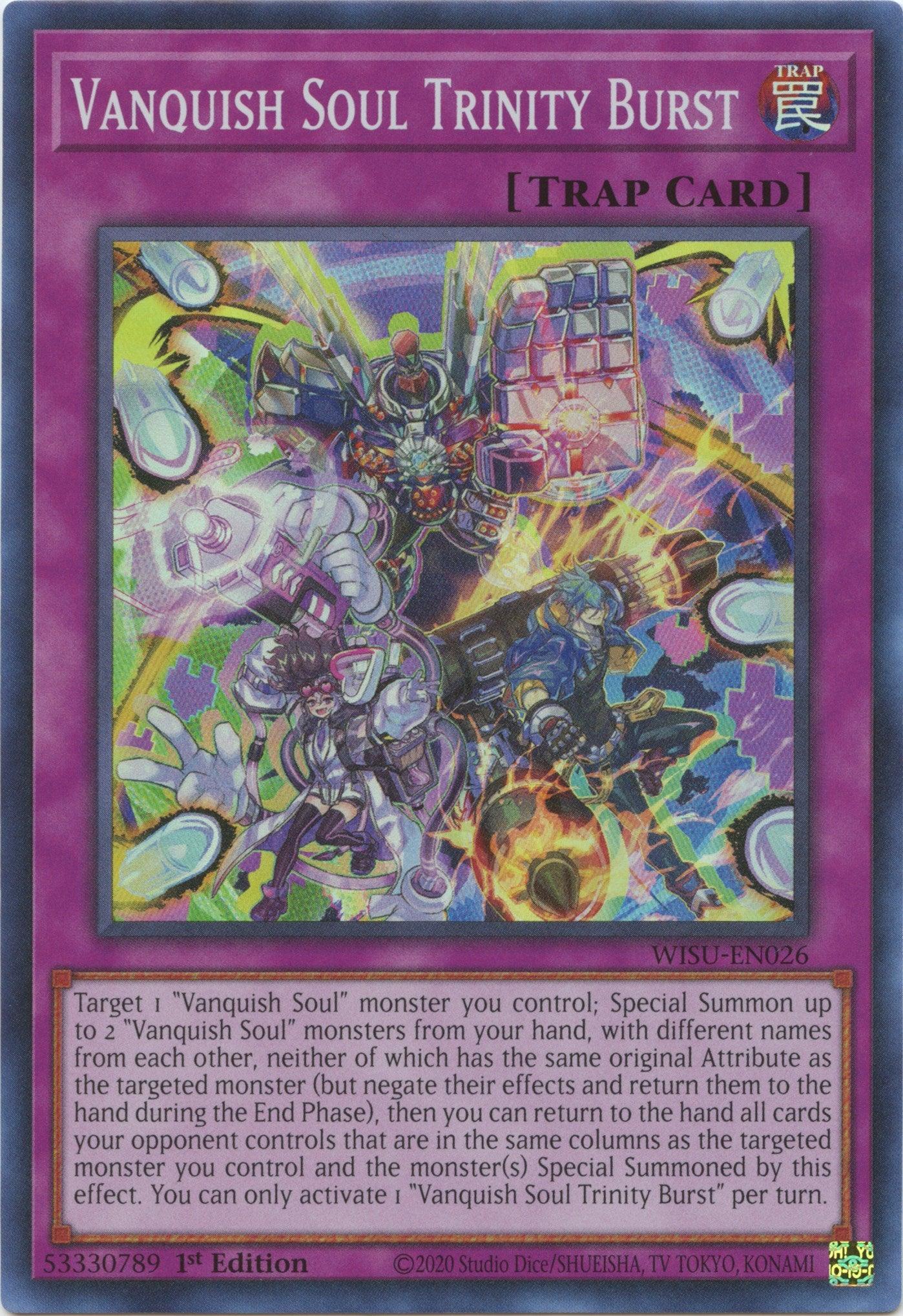 Vanquish Soul Trinity Burst [WISU-EN026] Super Rare - Josh's Cards