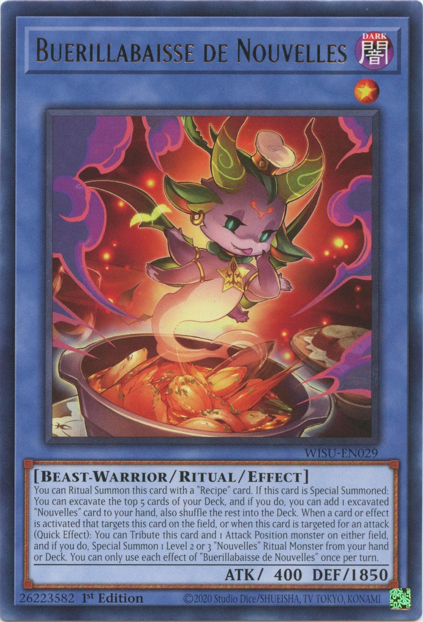 Buerillabaisse de Nouvelles [WISU-EN029] Rare - Josh's Cards