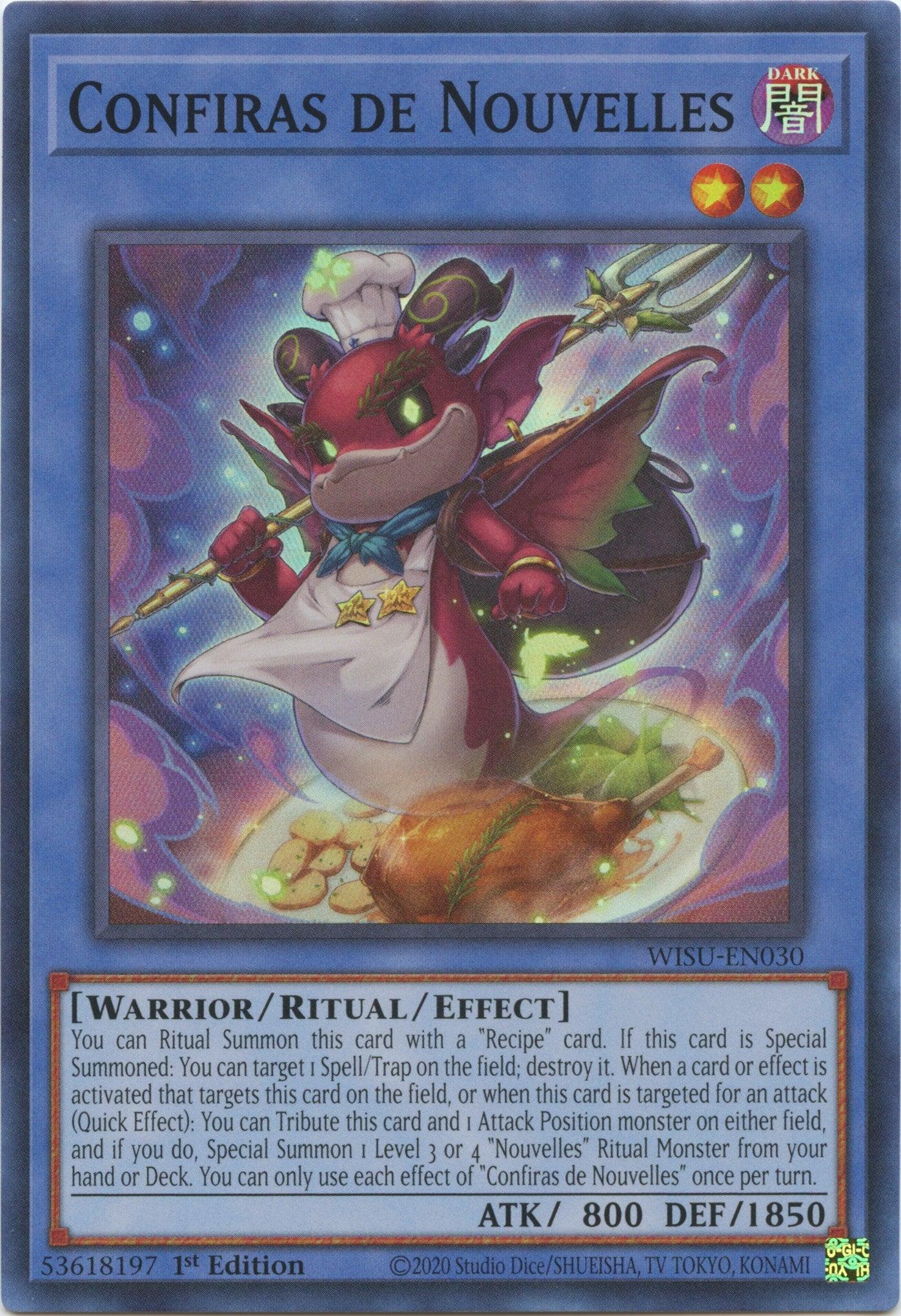 Confiras de Nouvelles [WISU-EN030] Super Rare - Josh's Cards