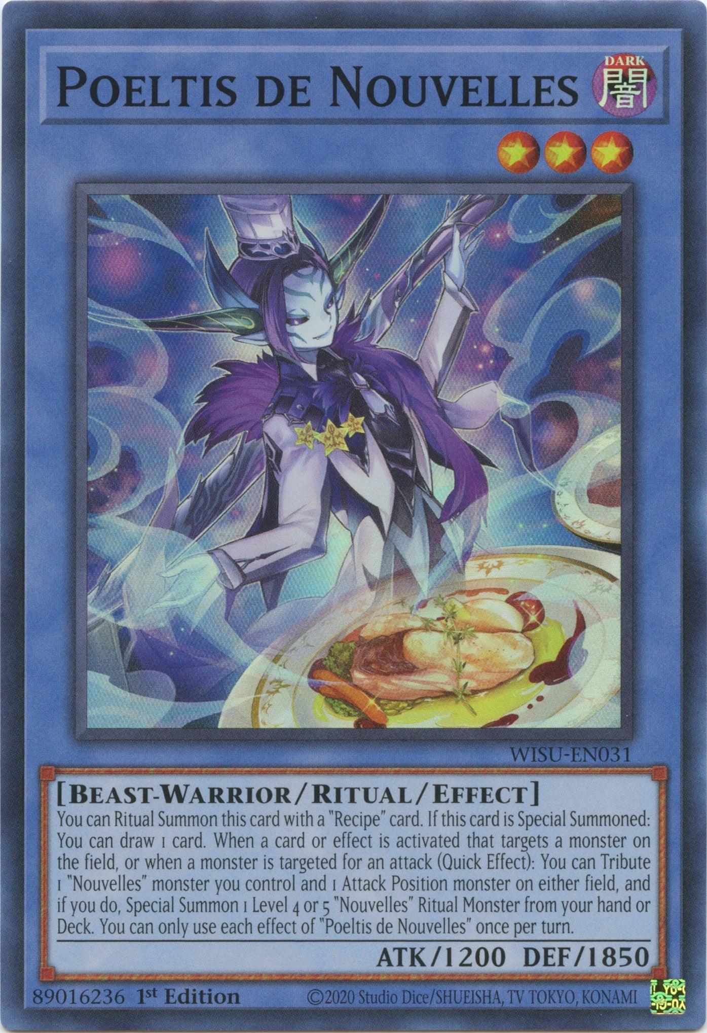 Poeltis de Nouvelles [WISU-EN031] Super Rare - Josh's Cards