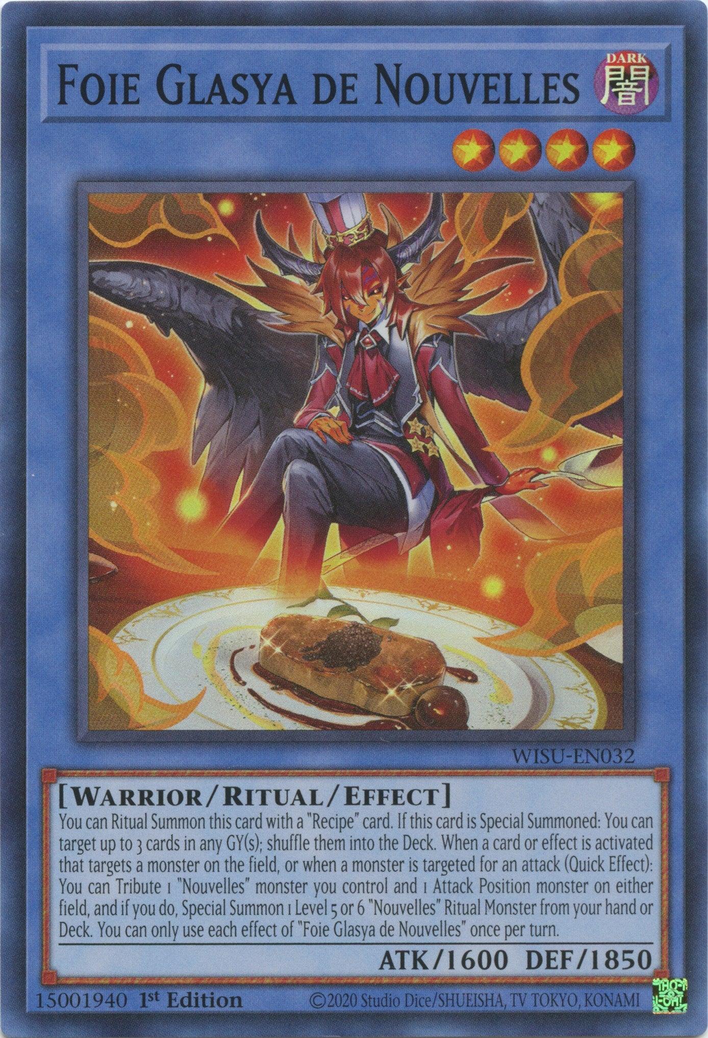 Foie Glasya de Nouvelles [WISU-EN032] Super Rare - Josh's Cards