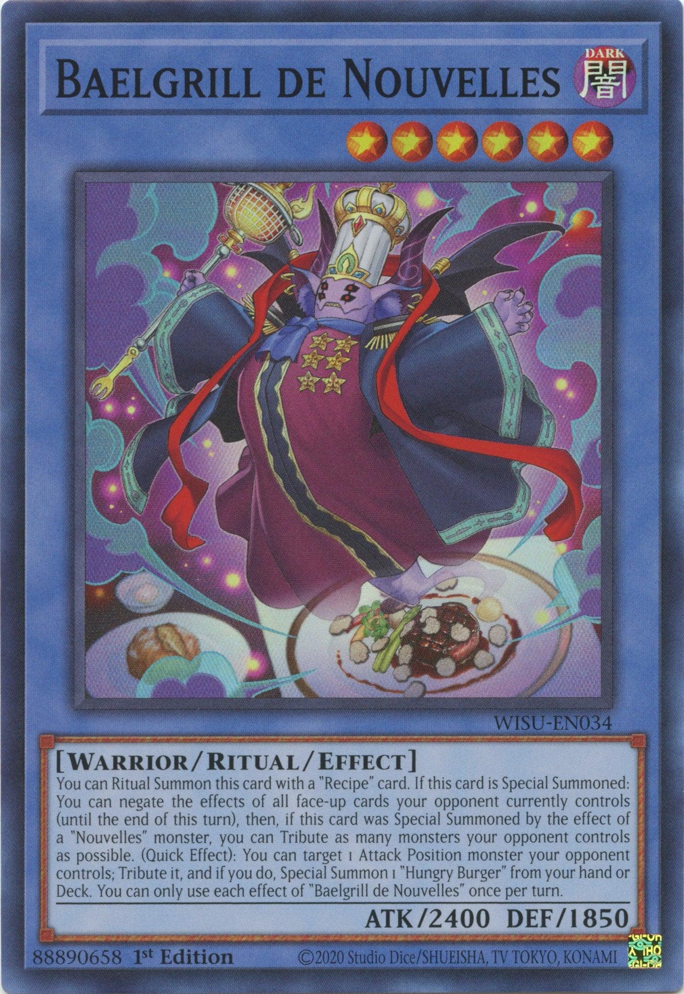 Baelgrill de Nouvelles [WISU-EN034] Super Rare - Josh's Cards