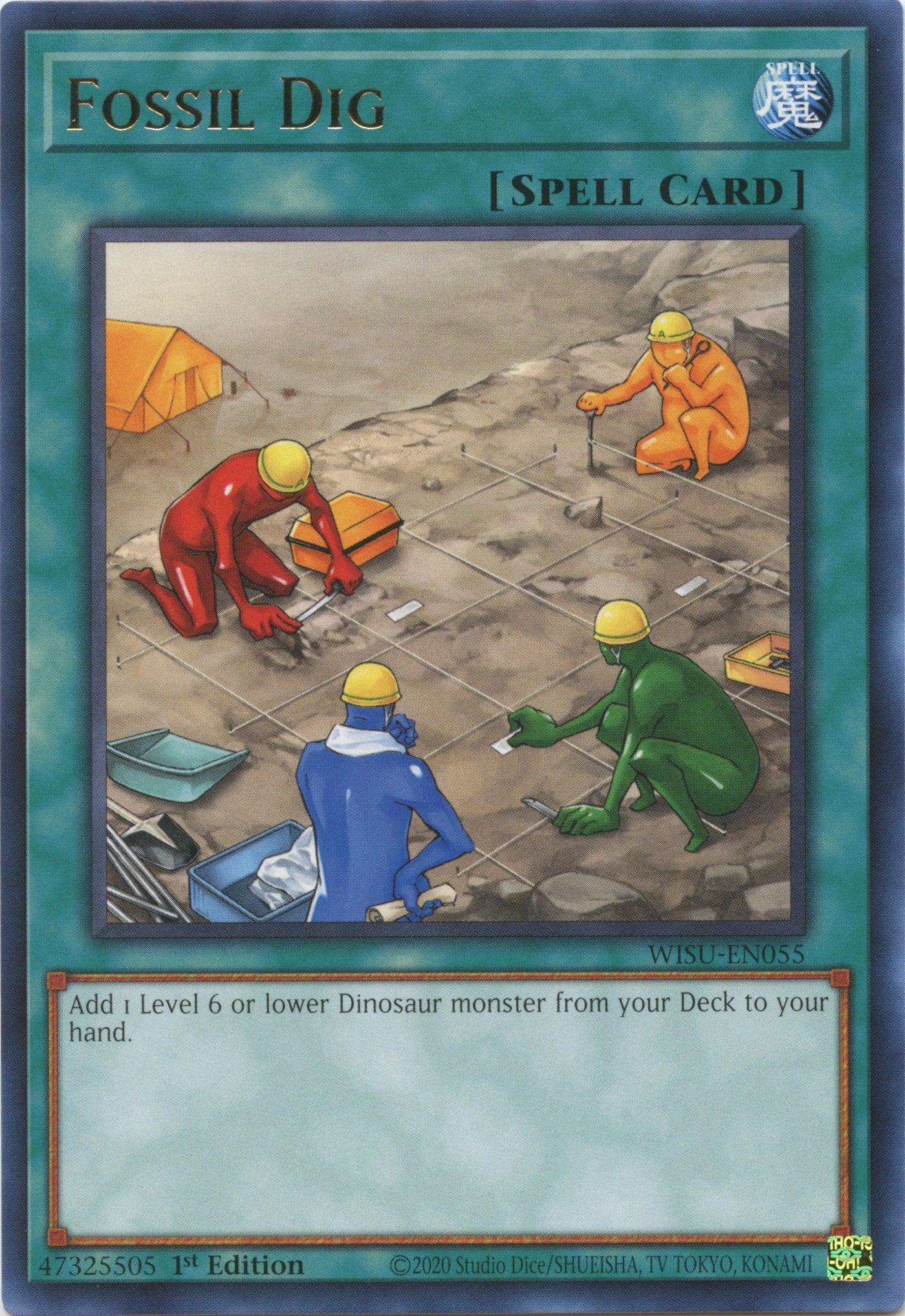 Fossil Dig [WISU-EN055] Rare - Josh's Cards