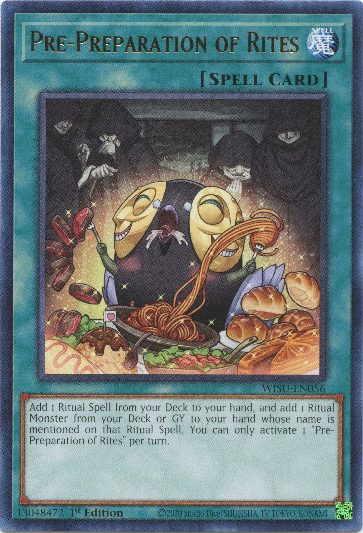 Pre-Preparation of Rites [WISU-EN056] Rare - Josh's Cards