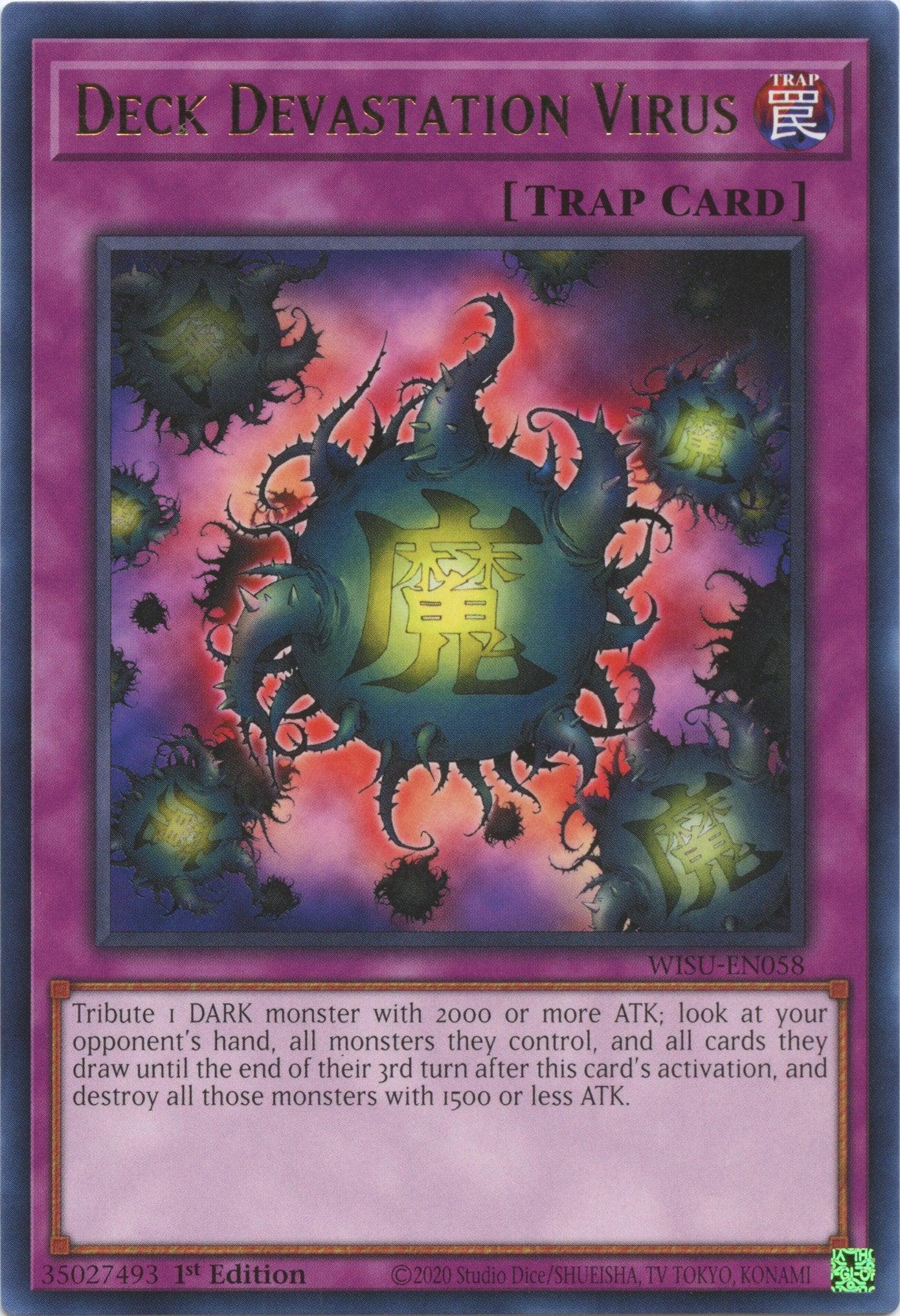 Deck Devastation Virus [WISU-EN058] Rare - Josh's Cards