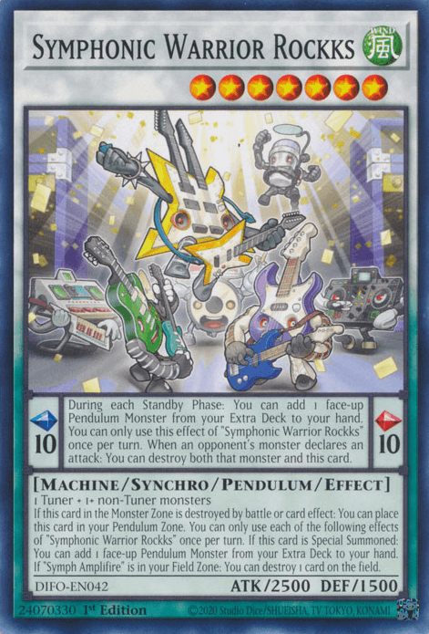 Symphonic Warrior Rockks [DIFO-EN042] Common - Josh's Cards