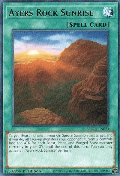 Ayers Rock Sunrise (Rare) [ANGU-EN054] Rare - Josh's Cards