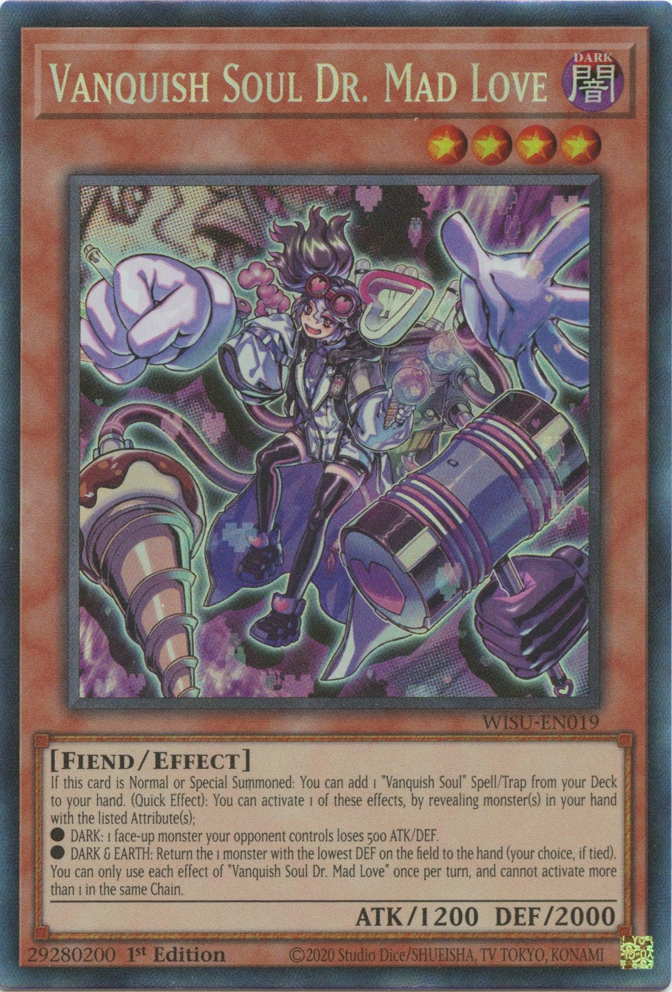Vanquish Soul Dr. Mad Love [WISU-EN019] Collector's Rare - Josh's Cards