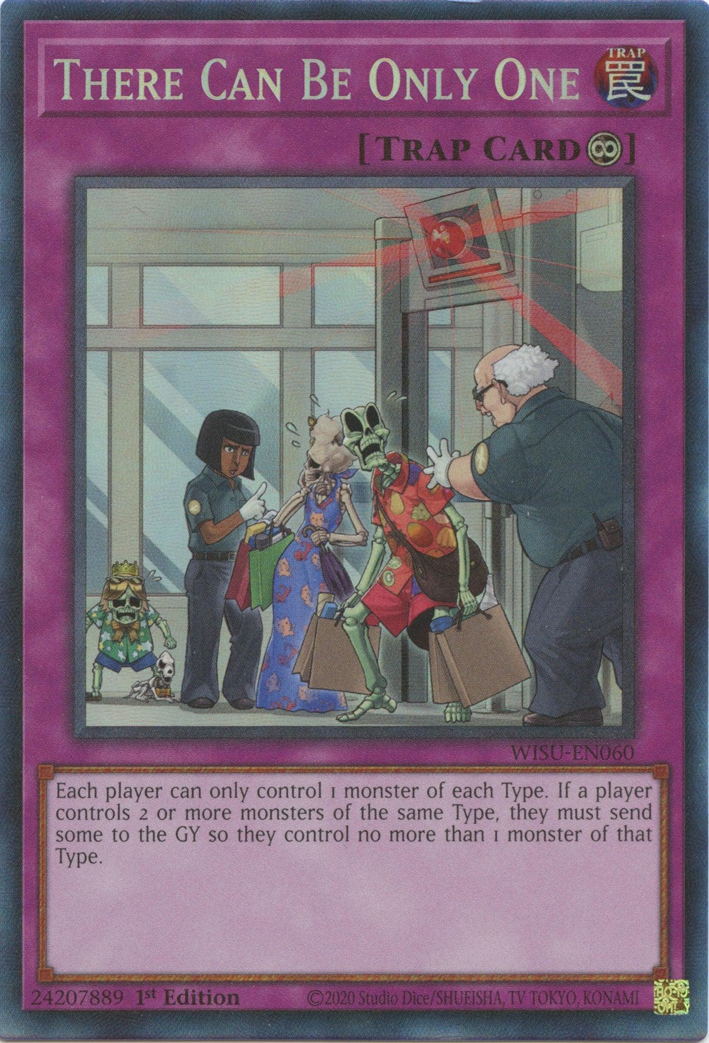 There Can Be Only One [WISU-EN060] Collector's Rare - Josh's Cards