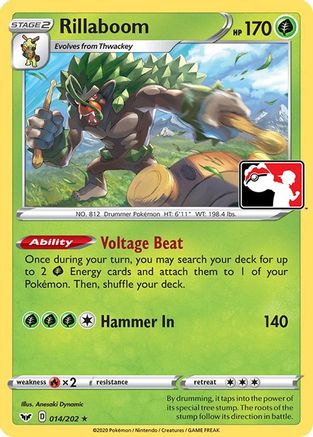 Rillaboom 013 - Prize Pack Series Cards