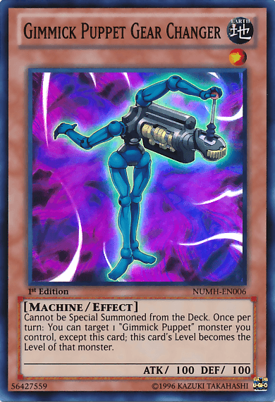 Gimmick Puppet Gear Changer [NUMH-EN006] Super Rare - Josh's Cards