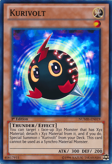 Kurivolt [NUMH-EN019] Super Rare - Josh's Cards