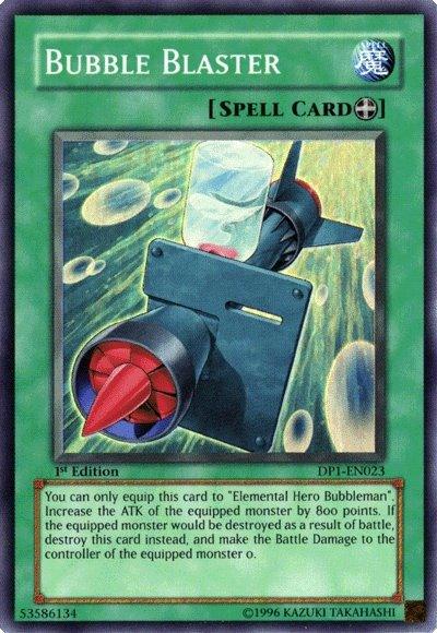 Bubble Blaster [DP1-EN023] Super Rare - Josh's Cards