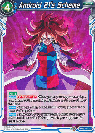 Android 21's Scheme (BT8-041) [Malicious Machinations] Parallel Foil