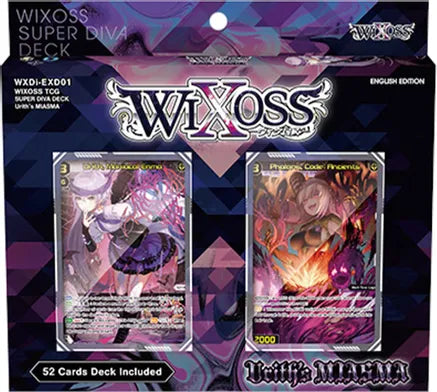 Wixoss: Urith's Miasma Super Diva Deck (Buy-A-Box Promo Included)