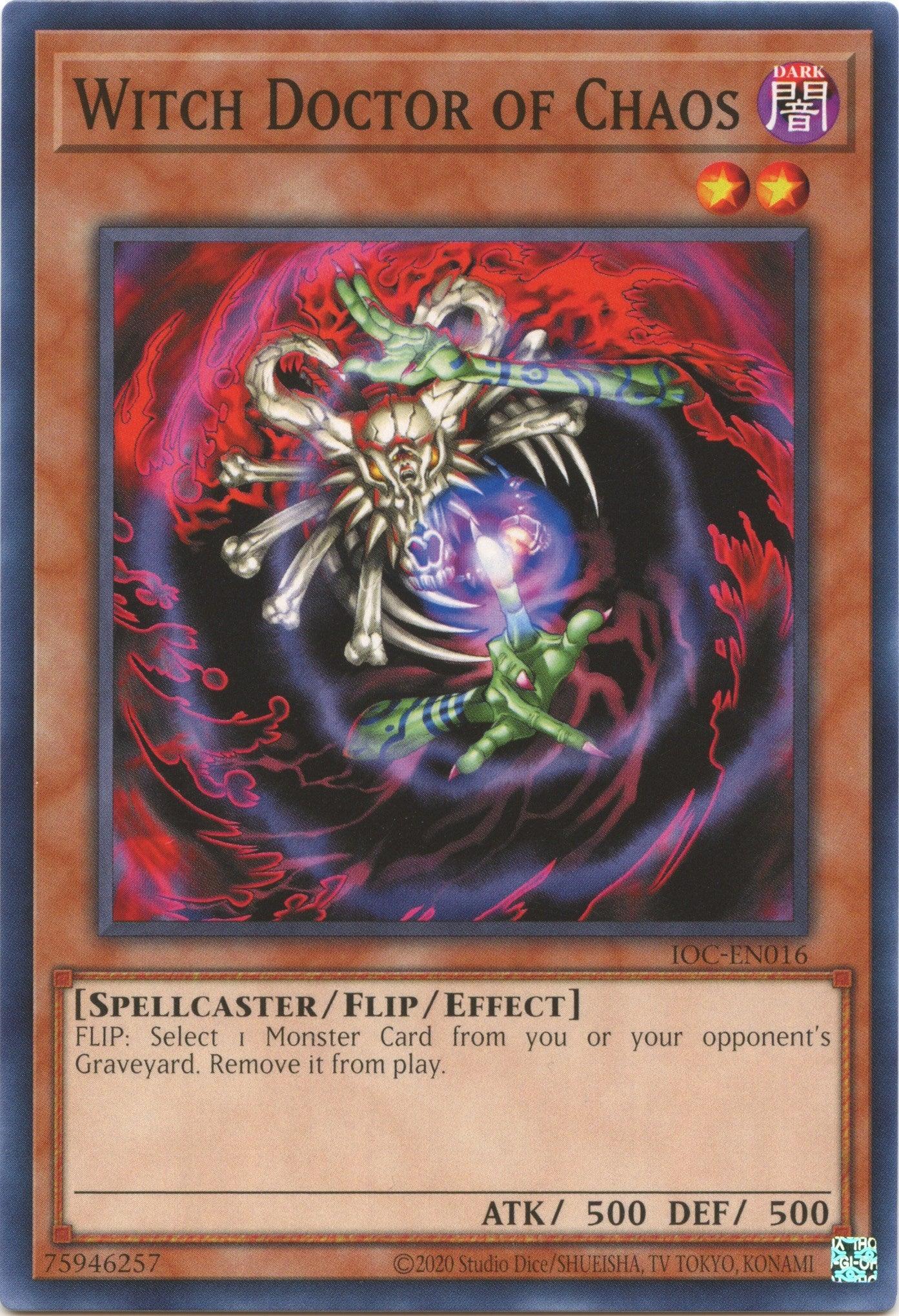 Witch Doctor of Chaos (25th Anniversary) [IOC-EN016] Common - Josh's Cards