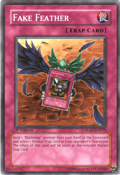 Fake Feather [RGBT-EN070] Common - Josh's Cards
