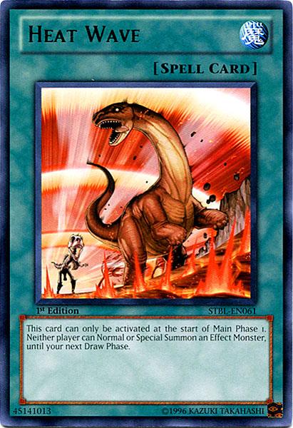 Heat Wave [STBL-EN061] Rare - Josh's Cards