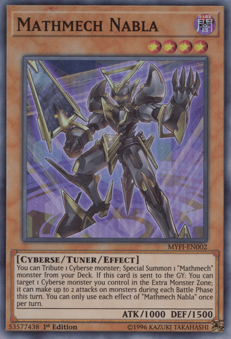 Mathmech Nabla [MYFI-EN002] Super Rare - Josh's Cards