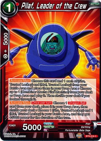 Pilaf, Leader of the Crew (BT5-016) [Miraculous Revival] Parallel Foil